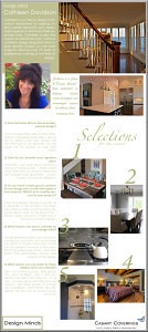 Casart coverings features Cathleen_Davidson on Slipcovers for your walls, casartblog