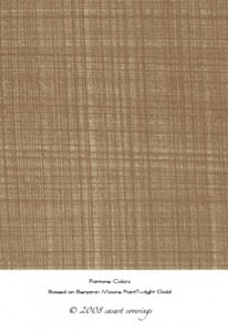 Casart Coverings Faux Linen Tan removable wallpaper