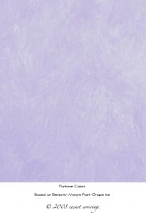 Colorwash in Lavender