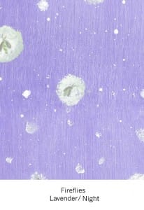 casart fireflies in violet