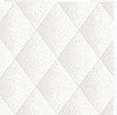 Casart white faux padded harlequin