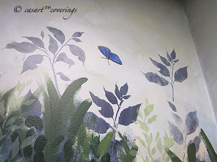 Casart butterflies used in Artists4Others project for LA SPCA