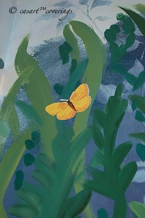 Wow, you cannot even tell this wasn't painted directly on the wall!