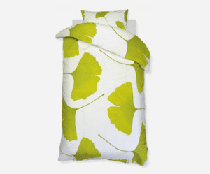 Ginkgo-Biloba Ginkgo-Biloba Marimekko bed sheet on casartblog