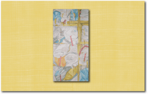 casart-yellow-faux-linen-with-painting