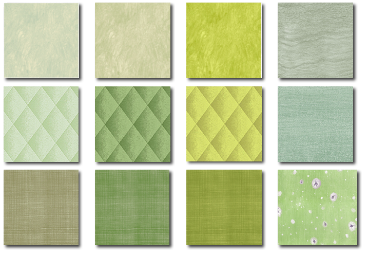 Sample of Casart green removable wallcoverings on casartblog