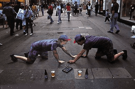 Madddening 3-D Chalk Art by Julian Beever on casartblog