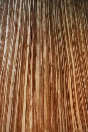 Hand painted Zebrawood used for Casart removable faux wood wallpaper
