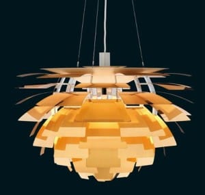 ph artichoke gold chandelier limited edition on casartblog