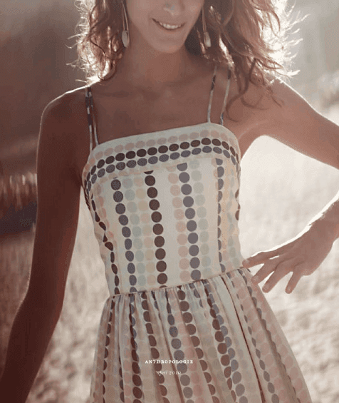 dotted sundress on casartblog