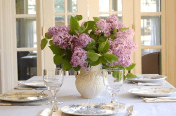 lilac bouquet on Slipcovers for your walls, casartblog