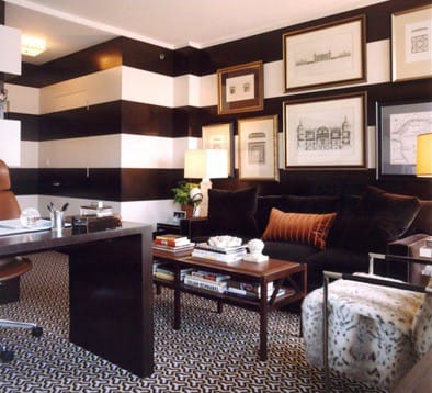 Striped Shelving on casartblog