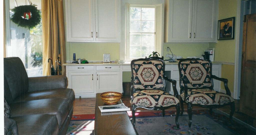 Multitasking with paint color choices in den on casartblog