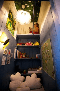 playroom with closet style on casartblog