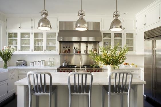 Kitchen design by Massucco Warner Miller Interior Design on casartblog
