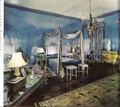 Example of Rose Cumming's interior design work for Great Lady Decorators feature on casartblog