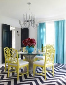 jonathan_adler_diningroom via Addicted 2 Decorating jonathan_adler_diningroom, seen on Slipcovers for your walls, casartblog