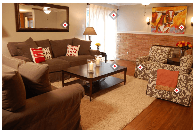 ABC Made with American products Living Room after on casartblog