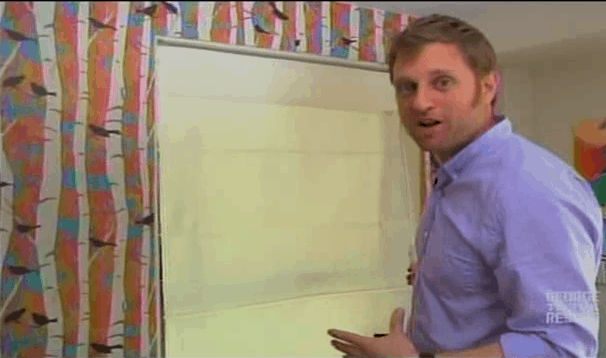 Casart Coverings TV debut George Oliphant on George to the Rescue on casartblog