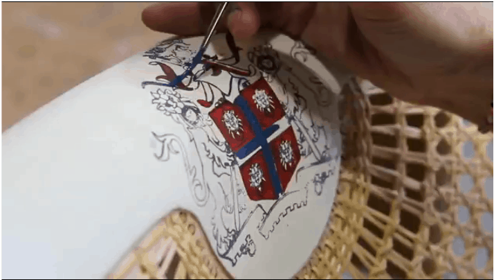 Working the details on Clive-Christian-video on casartblog