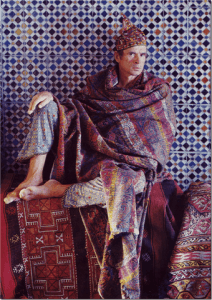 Nureyev with mosaic tiles also a present presence on casartblog