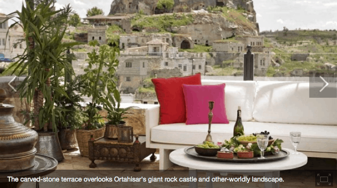 Cave Hotel 3 View from the Cave Hotel on Slipcovers for your walls casartblog
