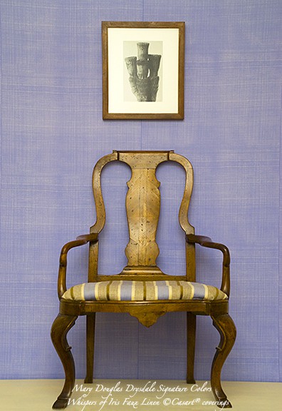 Casart_MDD-WhOIris_0058_2-w Mary Douglas Drysdale Signature Colors - Whispers of Iris Faux Linen - Casart coverings