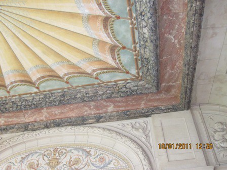 The Breakers-loggia ceiling detail
