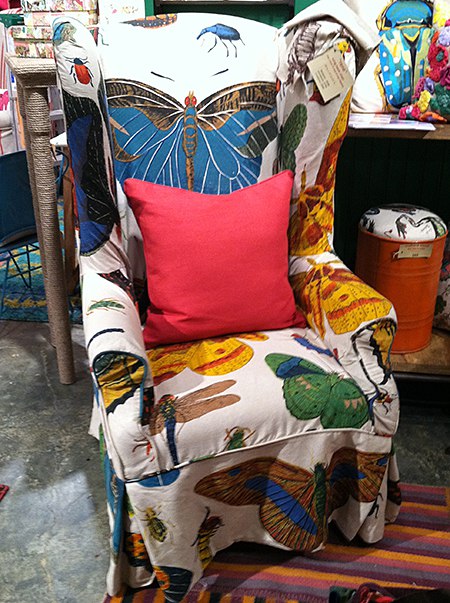 Kelly O'Neal-butterfly chair_casartblog Kelly O'Neal-butterfly chair_casartblog, as seen on Slipcovers for your walls