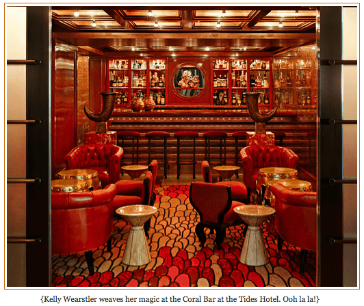 Kelly Werstler via PBC style, as seen on Slipcovers for your walls, casartblog