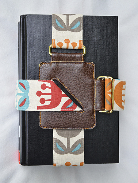 Bookstrap_all about orange, as seen on Slipcovers for your Walls, casartblog