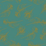 Casart peacock quill design_casartblog, slipcovers for your walls