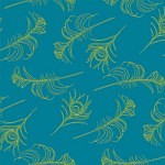 Casart peacock quill design_casartblog, slipcovers for your walls