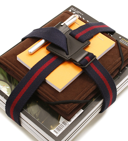 bookstrap via a continuous lean, as seen on Slipcovers for your walls, casartblog