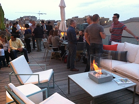 HB event R&B_casartblog House Beautiful event Room&Board_casartblog, slipcovers for your walls