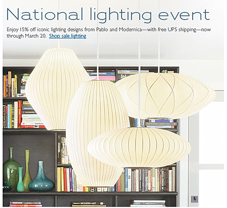 room&board-lights room&board-lights, as seen on Slipcovers for your walls, casartblog