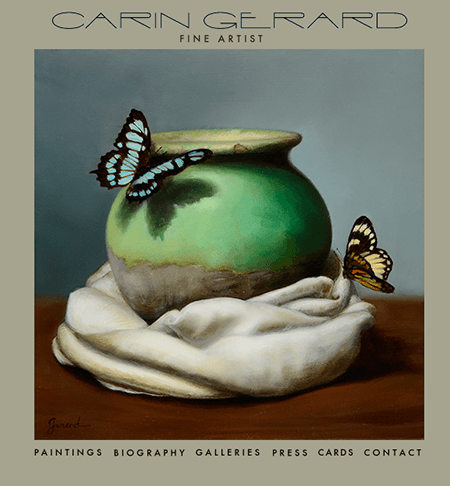 Casart coverings shows Carin Gerard's artwork on Slipcovers for your walls, casartblog 