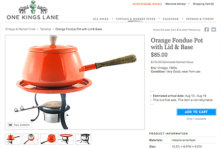 fondue pot_via OKL, as seen on slipcovers for your walls, casartblog
