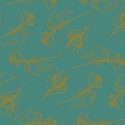 Casart coverings_Quill_Plume Tumeric as seen on Slipcovers for your walls, casartblog