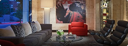 Hotel George_DC, as seen on Slipcovers for your walls, casartblog