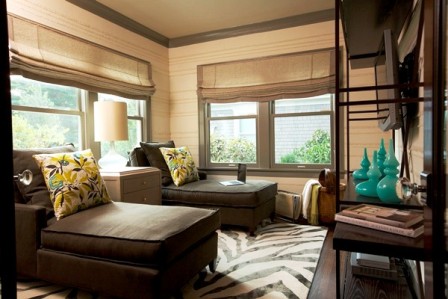 Susan Brunstrum edits to downsize a den on casartblog