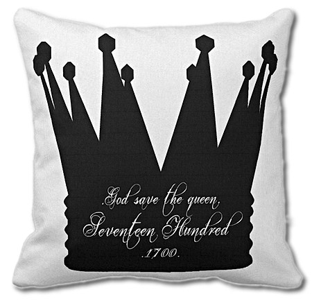 Casart covering decor,_Single Crown_Royal Chic_Euro Chic Collection_ as seen on Slipcovers for your walls, casartbog