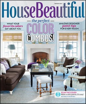 Color everywhere House Beautiful cover on casartblog