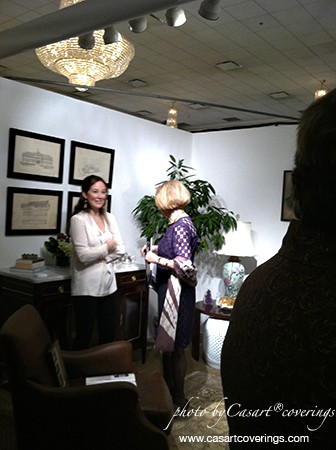 Stuart Nordin, Antiques in Alexandria, interior design as seen on slipcovers for your walls, casartblog