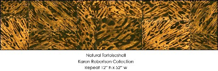 Karen Robertson Tortoiseshell in natural