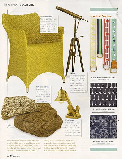 Traditional Home June 2013_Slipcovers for your walls, casartblog