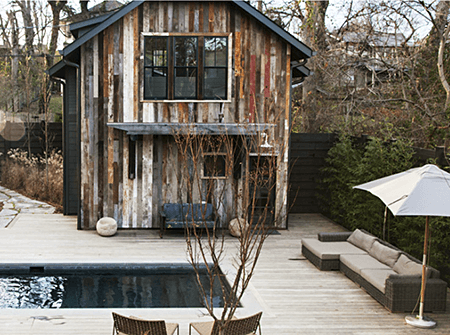 Reclaimed Wood - Rachel Halvorson on Slipcovers for your walls, casartblog