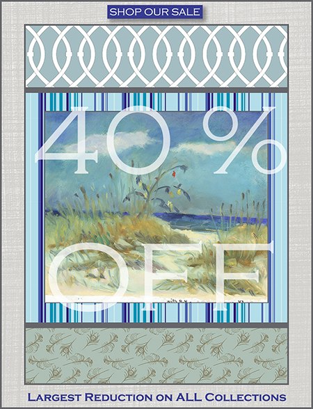 Casart coverings - summer sale on Slipcovers for your walls