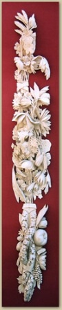 David Esterly's replica of Grinling Gibbons' 7ft. drop