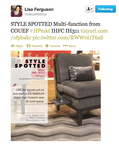 Decor Mentor -- utilitarian use at end of HP